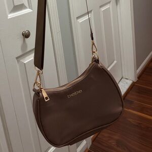 Bebe Tan Crossbody Bag